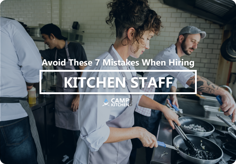 summer camp kitchen staff